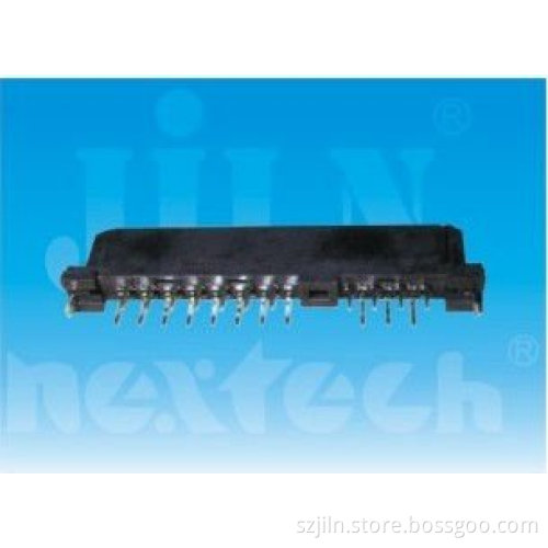SATA 7+15P Female Straight With Harpoon DIP Connector